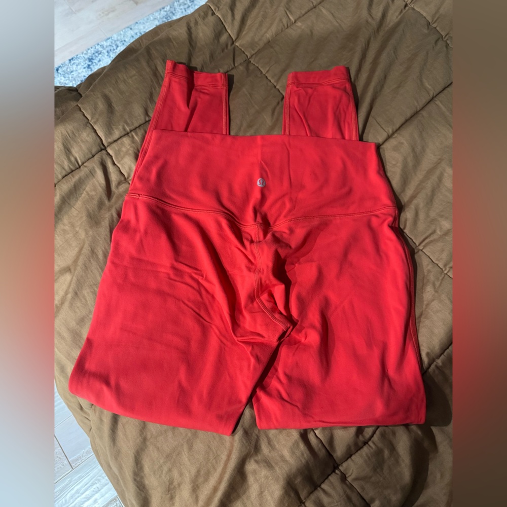 lululemon Align High-Rise Pant 28" Carnation Red Size 10